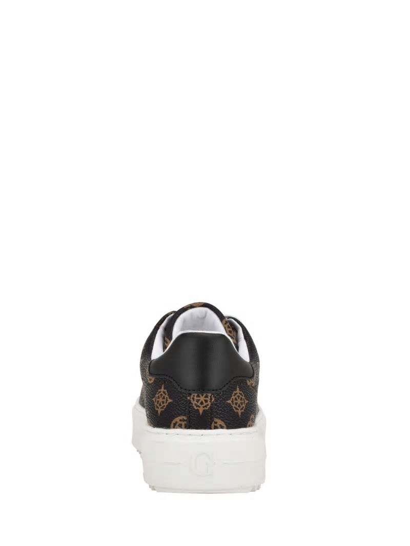 Guess Denesa Peony Low-Top Sneakers - Medium Brown Guess Denesa Peony Low-Top Sneakers - Medium Brown