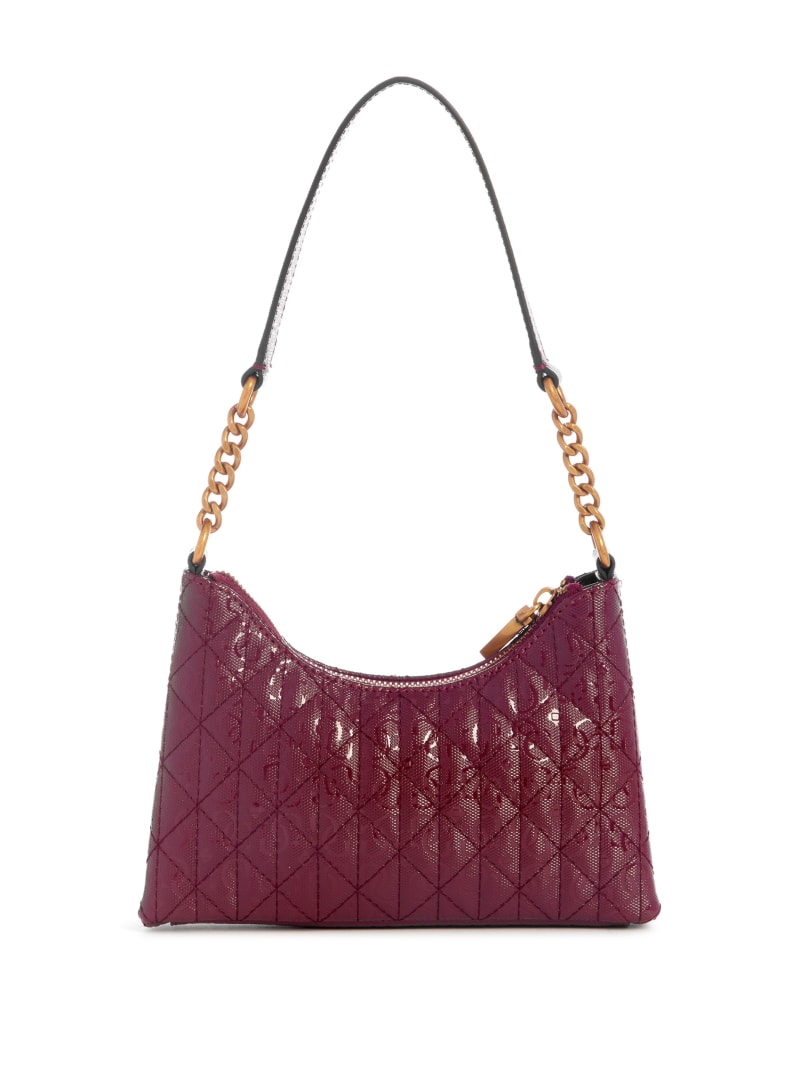 Guess Aveta Mini Top Shoulder Bag - Burgundy Guess Aveta Mini Top Shoulder Bag - Burgundy