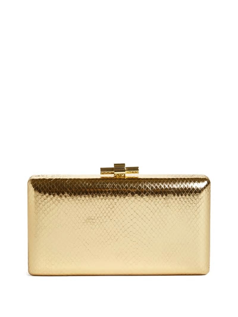 Guess Rose Gold Python Clutch - Rose Gold Guess Rose Gold Python Clutch - Rose Gold