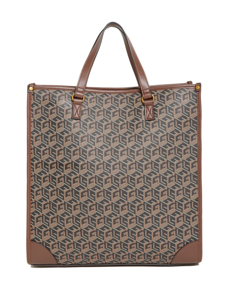 Guess Ederlo Tote Bag - Black Floral Print Guess Ederlo Tote Bag - Black Floral Print