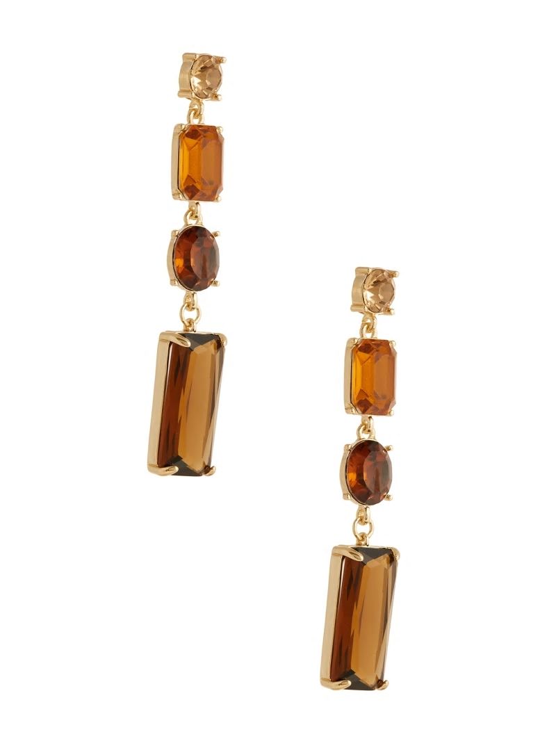 Guess Topaz Drop Earring - Topaz Guess Topaz Drop Earring - Topaz