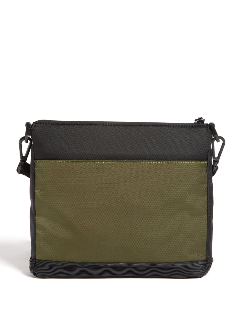 Guess Certosa Tech Crossbody - Green Guess Certosa Tech Crossbody - Green