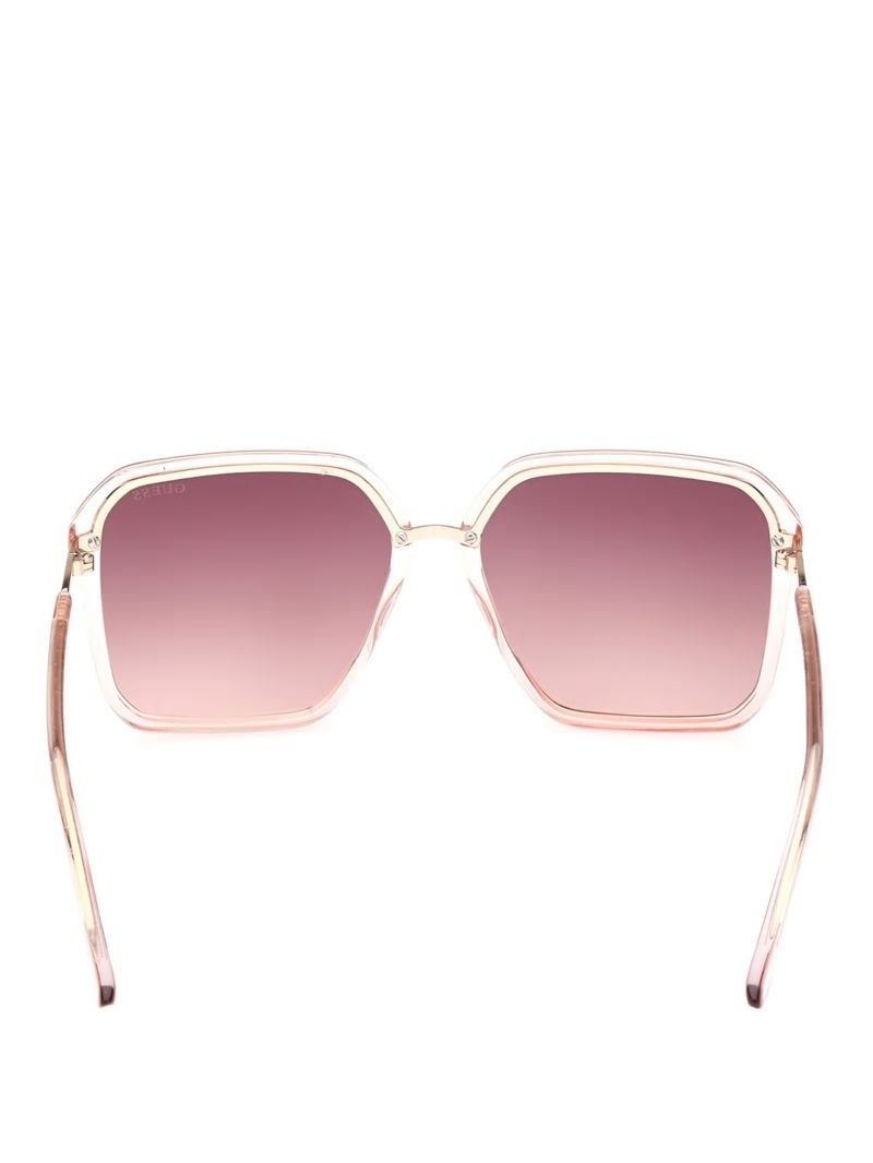 Guess Elena Oversized Square Sunglasses - Pink Guess Elena Oversized Square Sunglasses - Pink