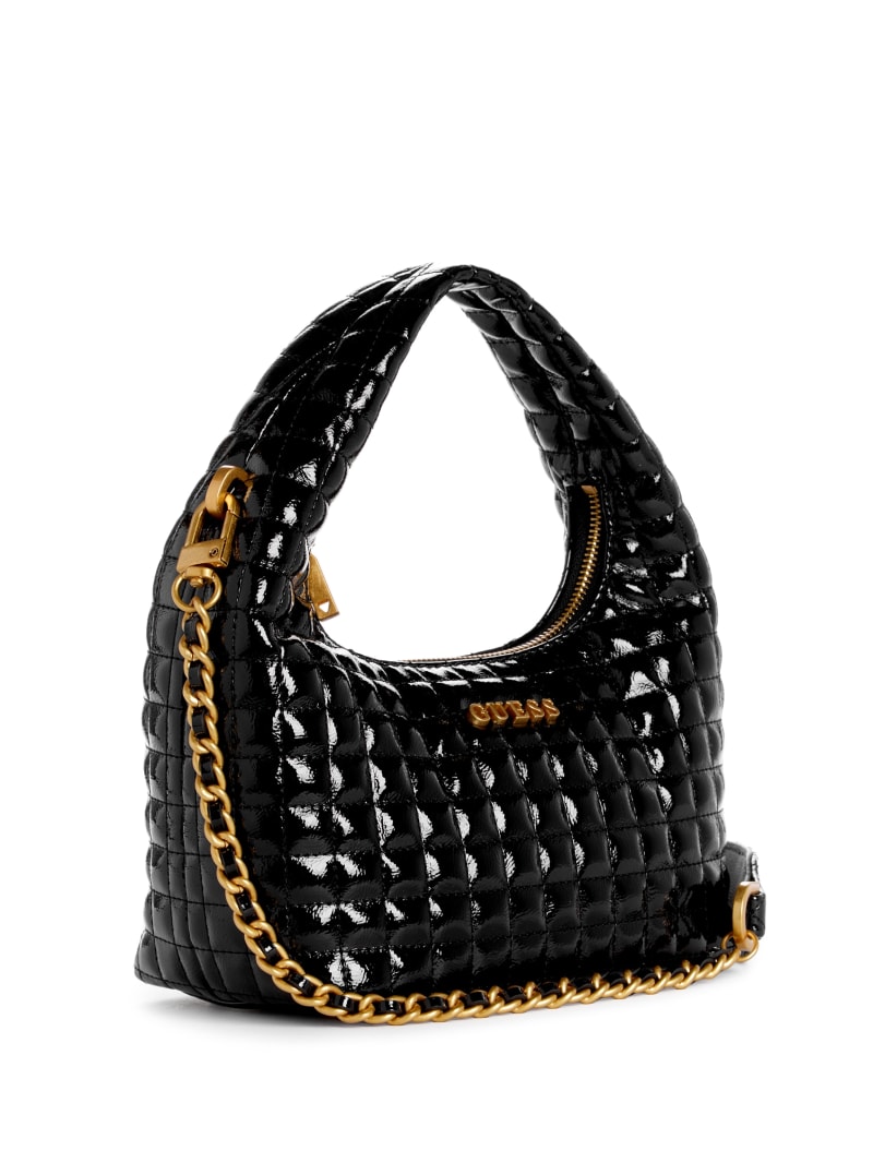 Guess Tia Hobo Bag - Black Guess Tia Hobo Bag - Black