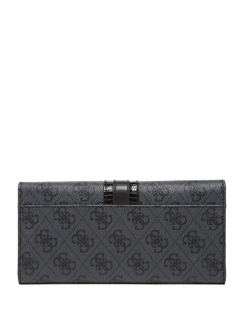 Guess Ginevra Logo Clutch Wallet - Cloud Wash Guess Ginevra Logo Clutch Wallet - Cloud Wash