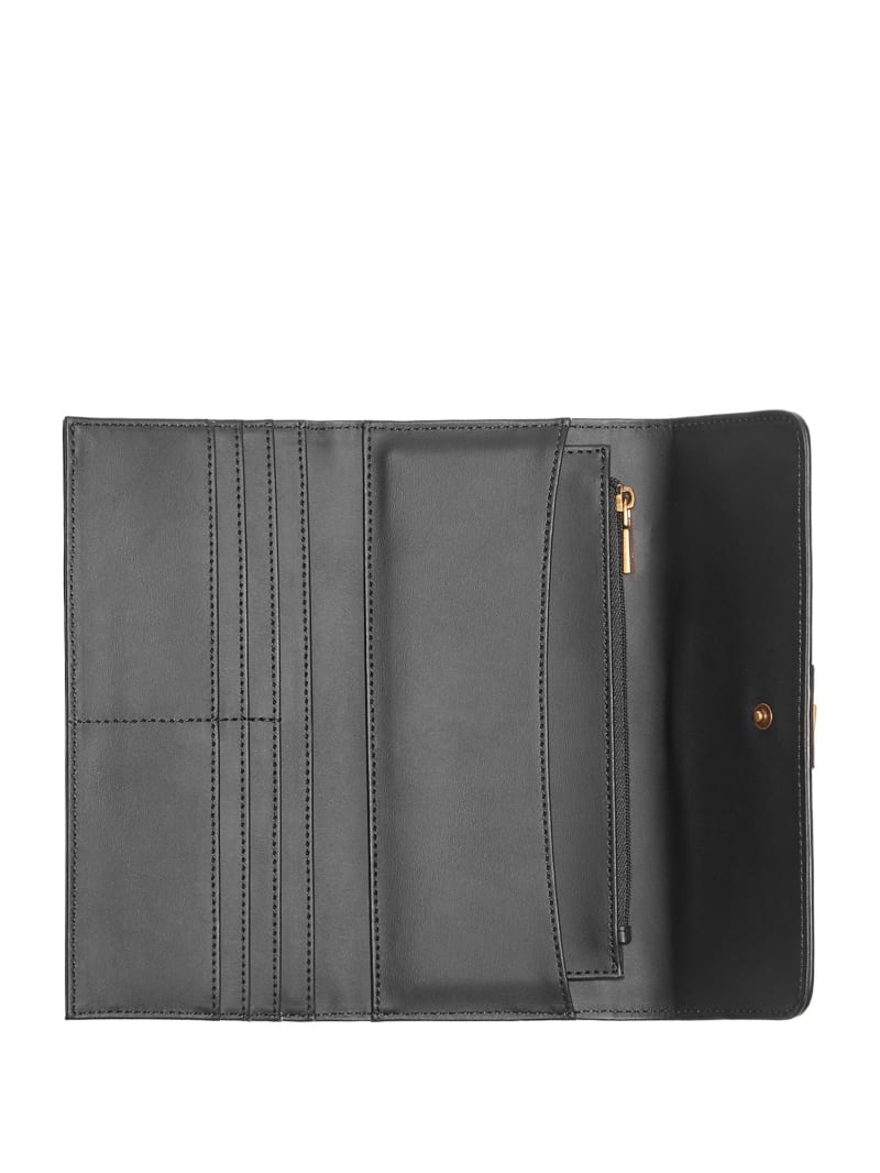 Guess Ginevra Logo Clutch Wallet - Cloud Wash Guess Ginevra Logo Clutch Wallet - Cloud Wash