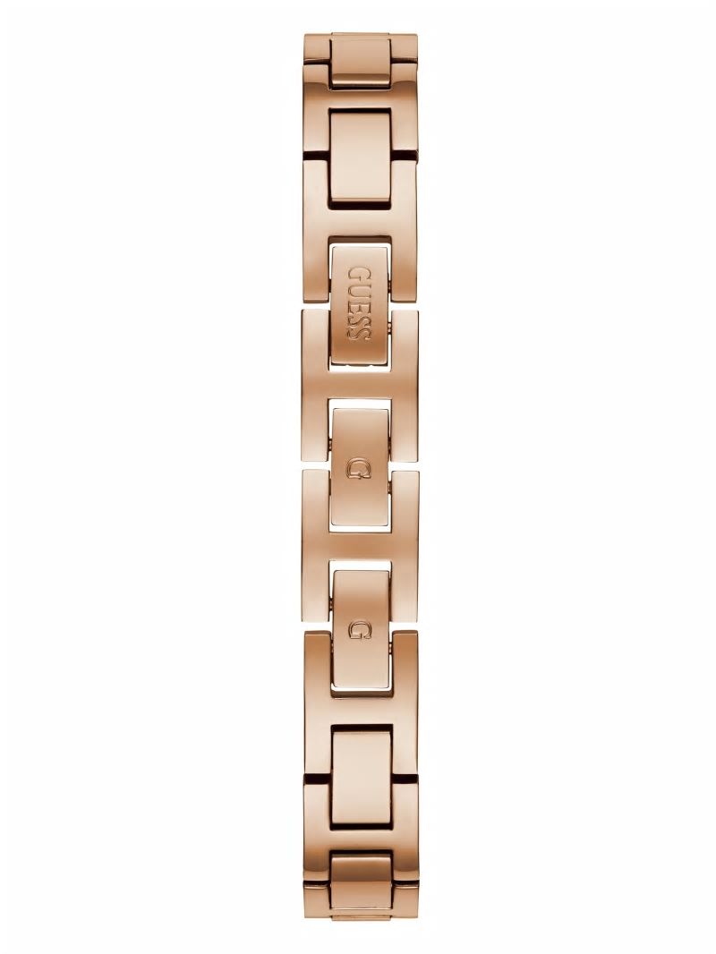 Guess Rose Gold-Tone Crystal Analog Watch - Rose Gold Guess Rose Gold-Tone Crystal Analog Watch - Rose Gold