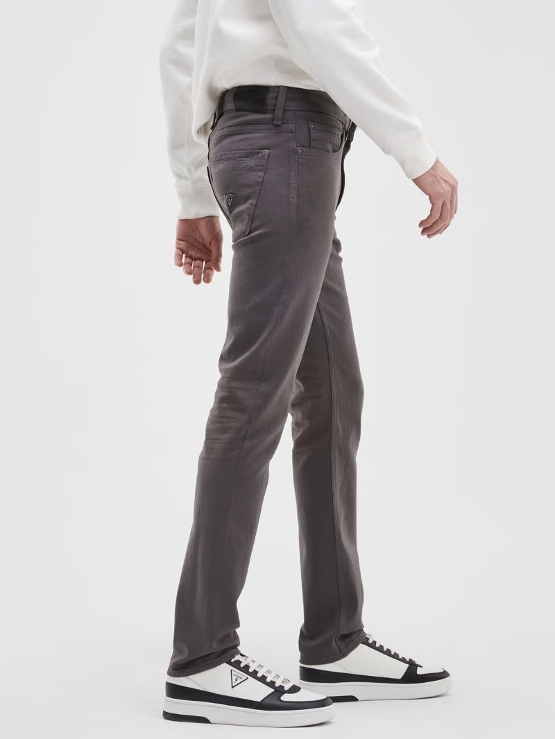 Guess Coated Tapered Jeans - Iron Grey Coated Guess Coated Tapered Jeans - Iron Grey Coated