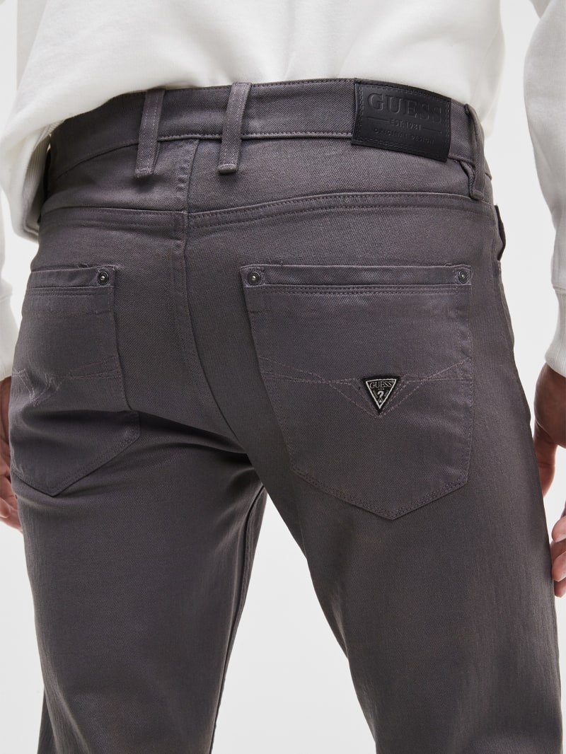Guess Coated Tapered Jeans - Iron Grey Coated Guess Coated Tapered Jeans - Iron Grey Coated