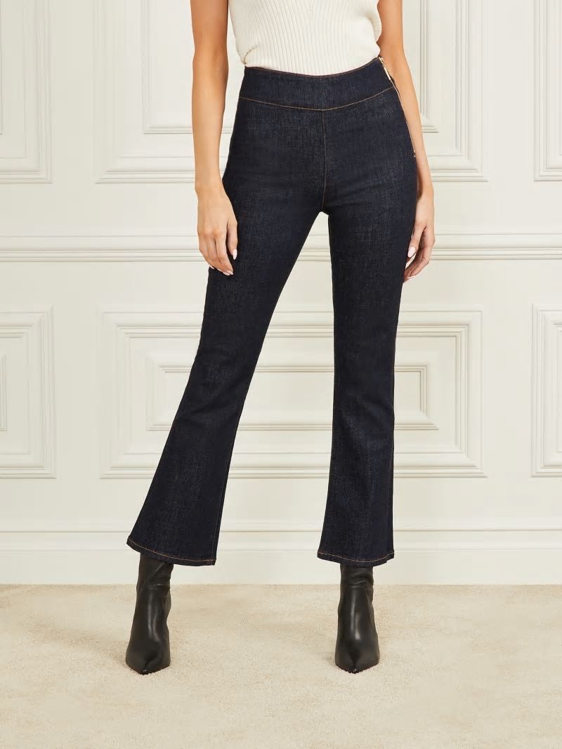 Guess Mia Denim Flare Pant - Hailey Wash Guess Mia Denim Flare Pant - Hailey Wash