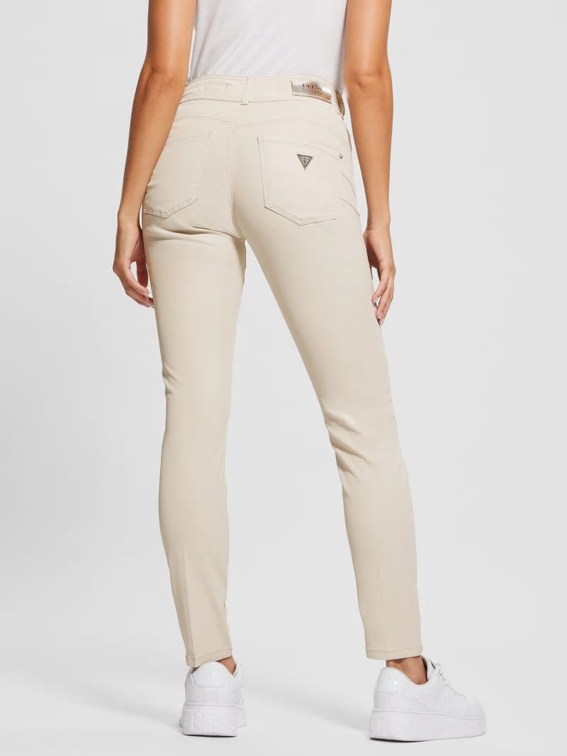 Guess Pearl Shape Up High-Rise Skinny Jeans - Harrogate Pearl Oyster Guess Pearl Shape Up High-Rise Skinny Jeans - Harrogate Pearl Oyster