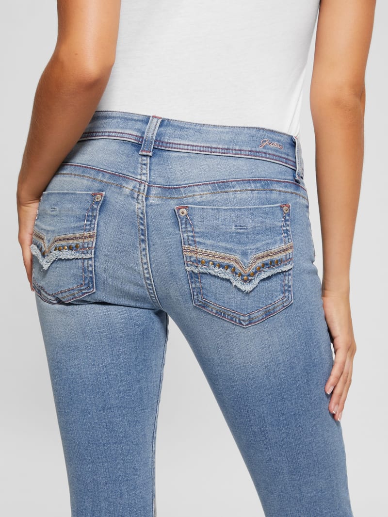 Guess Eco Daredevil Mid-Rise Skinny Jeans - Y2k Blue Guess Eco Daredevil Mid-Rise Skinny Jeans - Y2k Blue