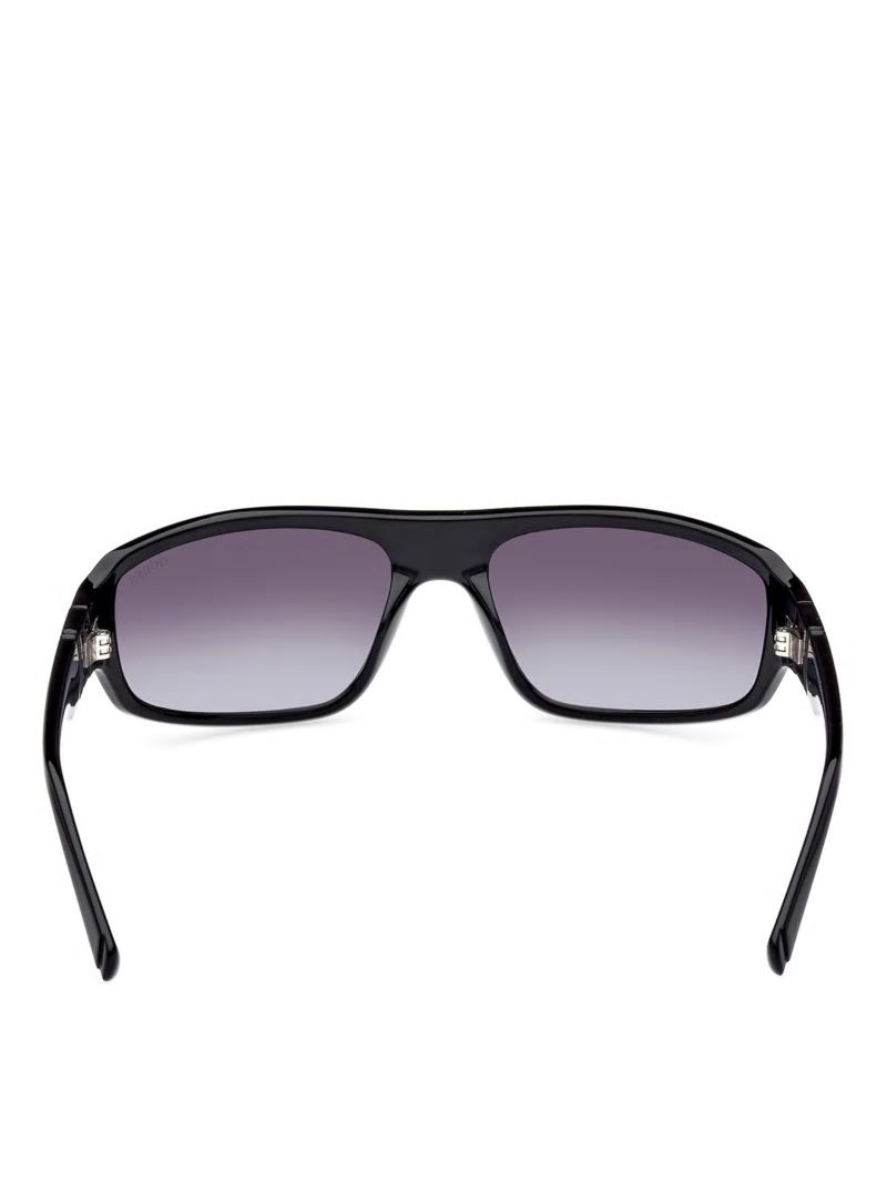 Guess Quincy Plastic Aviator Sunglasses - Silver Guess Quincy Plastic Aviator Sunglasses - Silver