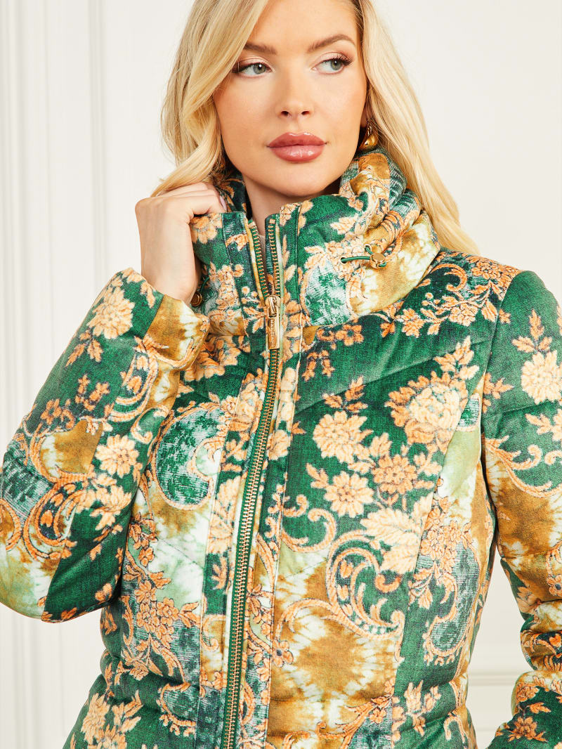 Guess Katrin Puffer Jacket - Heirloom Print Guess Katrin Puffer Jacket - Heirloom Print