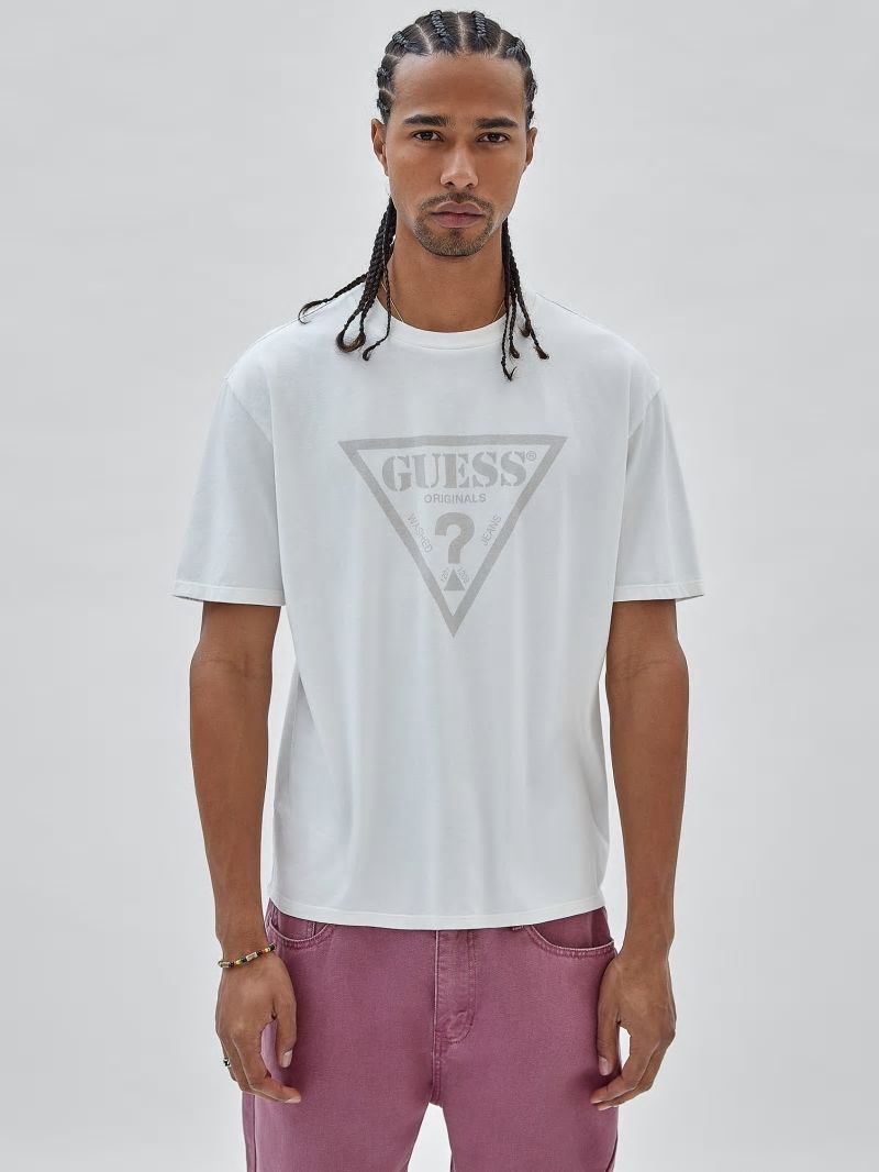 Guess GUESS Originals Triangle Tee - Sandy Shore Multi Guess GUESS Originals Triangle Tee - Sandy Shore Multi