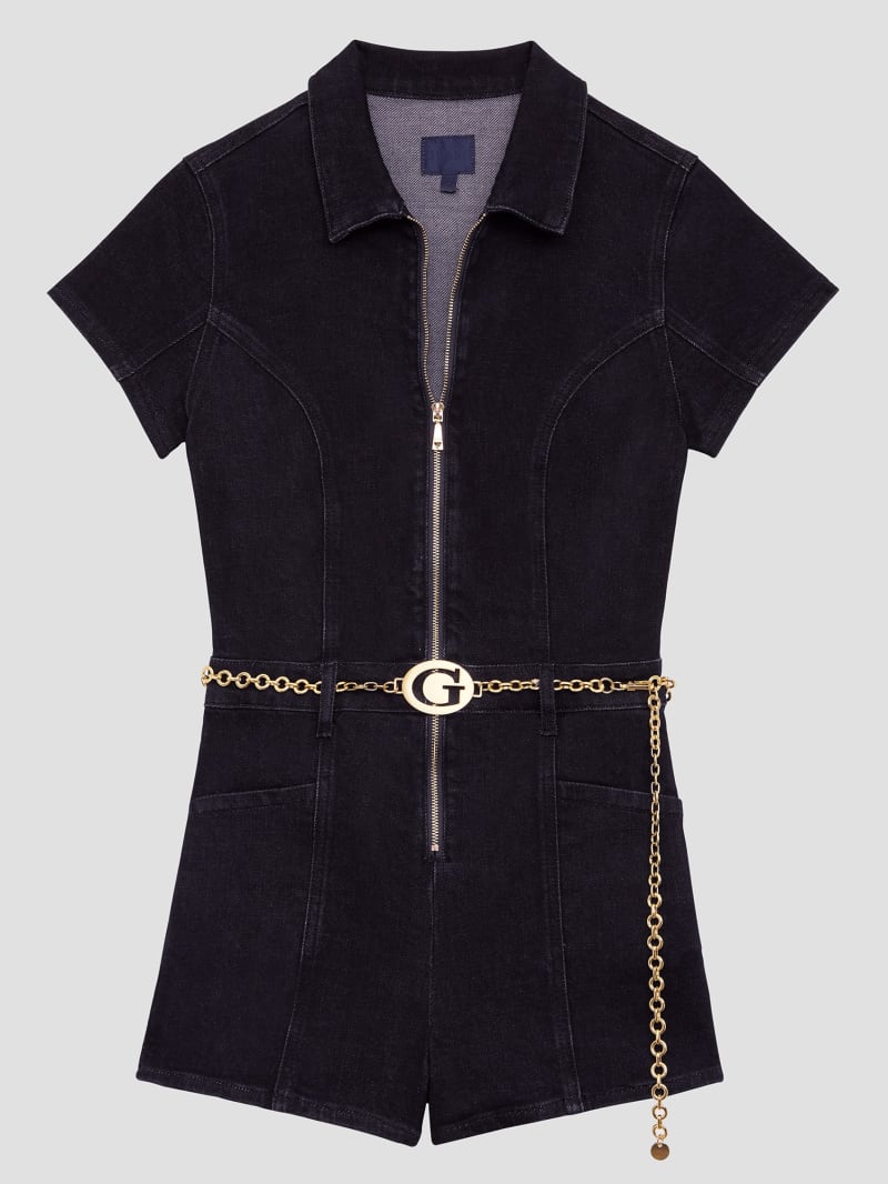 Guess Eco Ember Denim Romper - Le Clique Guess Eco Ember Denim Romper - Le Clique