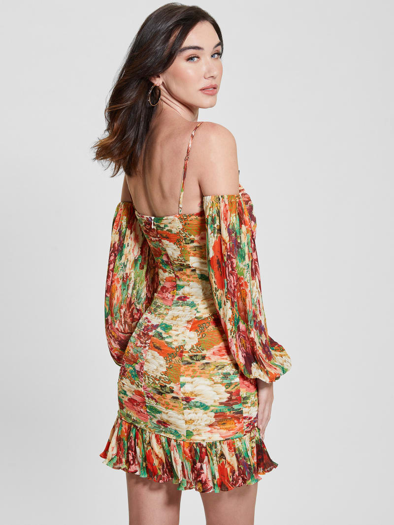 Guess Tiffany Floral Dress - Peony Animal Print Guess Tiffany Floral Dress - Peony Animal Print