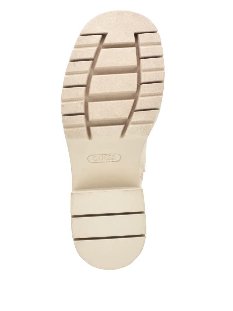 Guess Juel Lace-Up Booties - Ivory 150 Guess Juel Lace-Up Booties - Ivory 150