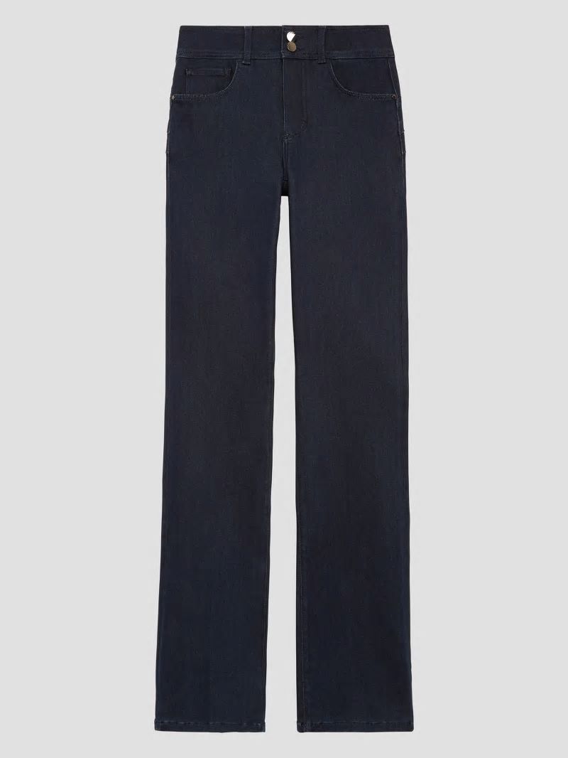 Guess Dyed Shape Up High-Rise Straight Jeans - Warm Moon Guess Dyed Shape Up High-Rise Straight Jeans - Warm Moon