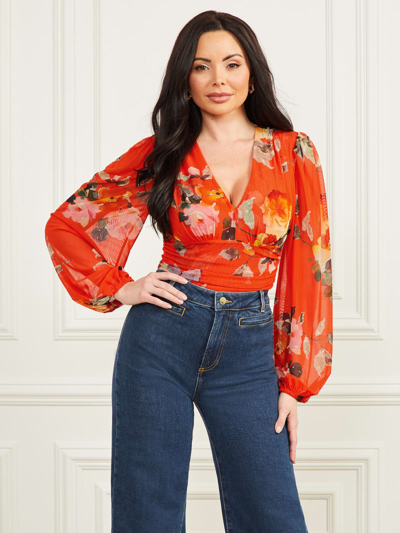 Guess Sofia Bodysuit - Corsage Print Guess Sofia Bodysuit - Corsage Print