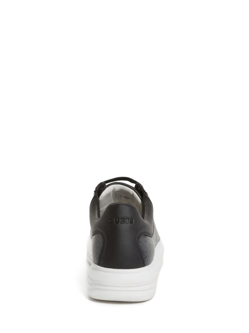 Guess Vibo Quattro G Low-Top Sneakers - Black Patent Guess Vibo Quattro G Low-Top Sneakers - Black Patent