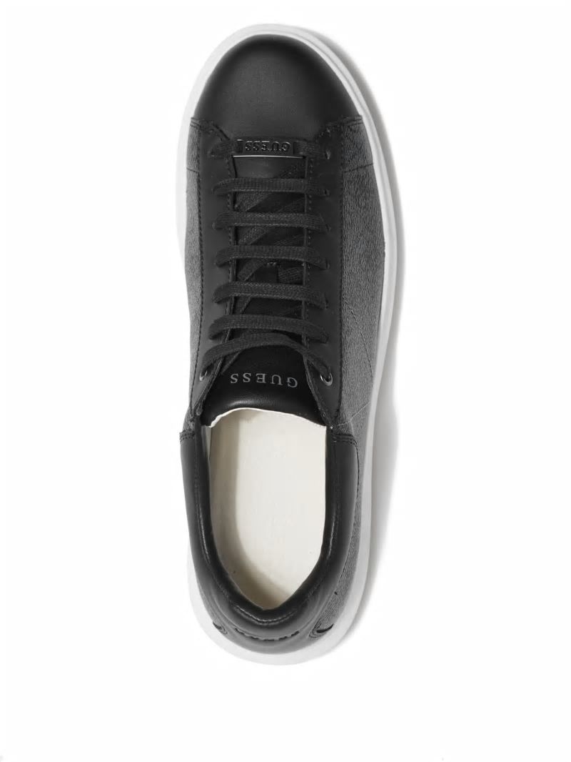 Guess Vibo Quattro G Low-Top Sneakers - Black Patent Guess Vibo Quattro G Low-Top Sneakers - Black Patent
