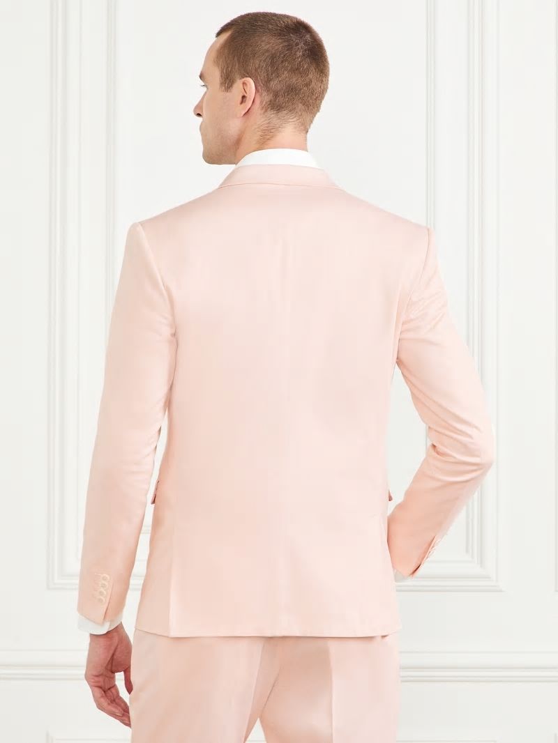 Guess George Notched Blazer - Pink Good Vibes Guess George Notched Blazer - Pink Good Vibes