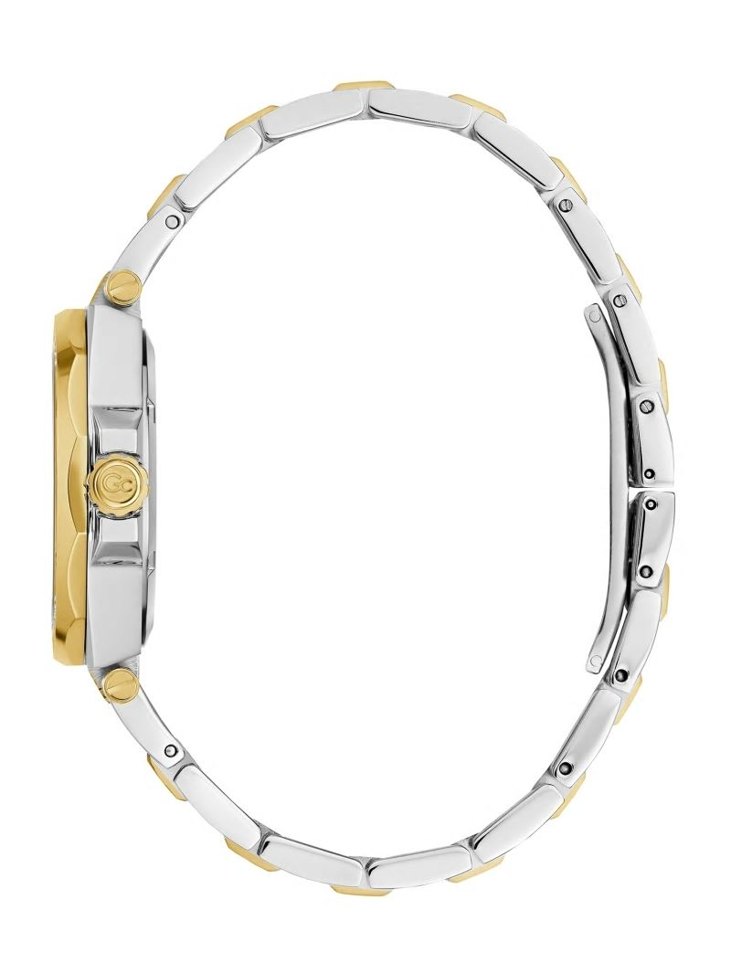 Guess Gc Two-Tone and Green Analog Watch - Green Guess Gc Two-Tone and Green Analog Watch - Green