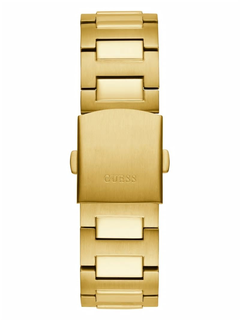 Guess Gold-Tone and Black Multifunction Watch - Gold Guess Gold-Tone and Black Multifunction Watch - Gold