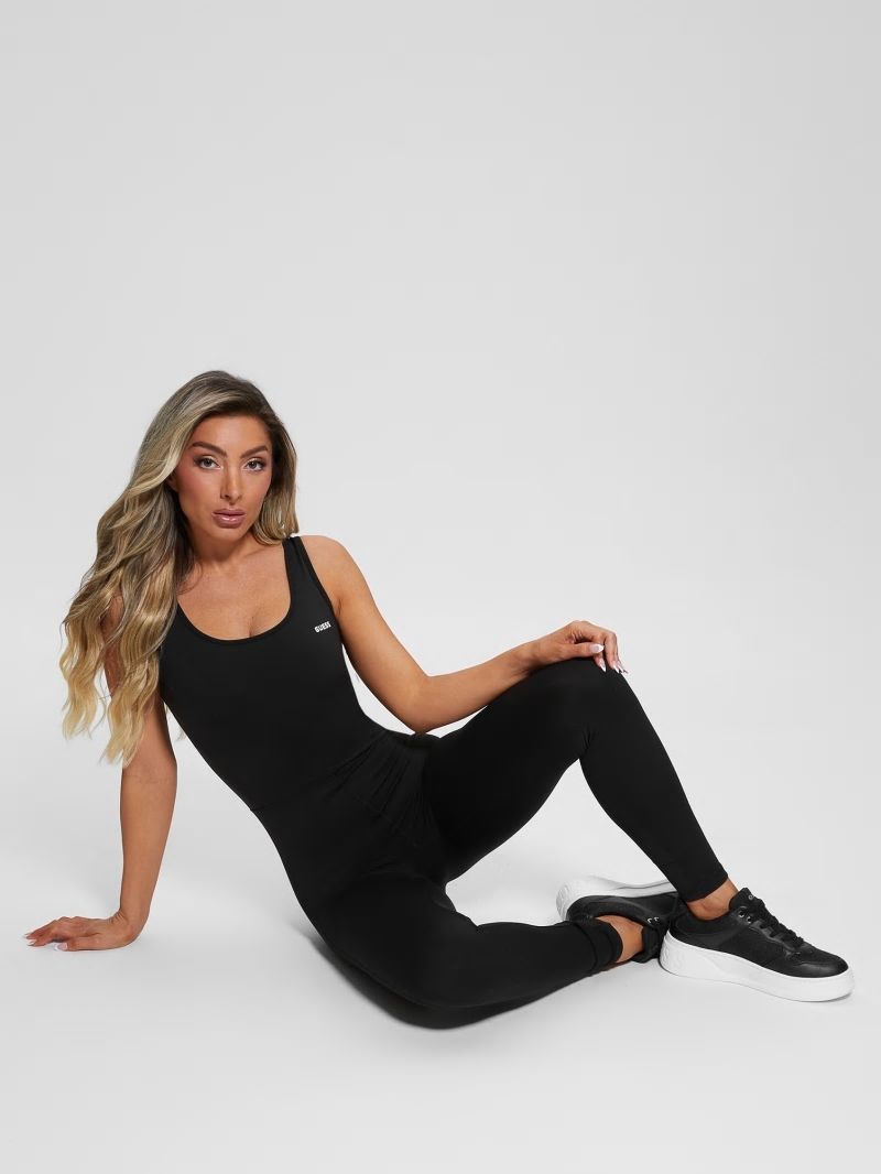 Guess Aleta Active Jumpsuit - Black Guess Aleta Active Jumpsuit - Black