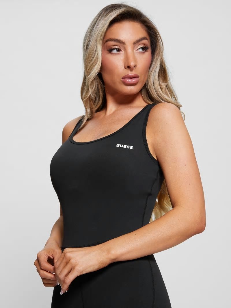 Guess Aleta Active Jumpsuit - Black Guess Aleta Active Jumpsuit - Black