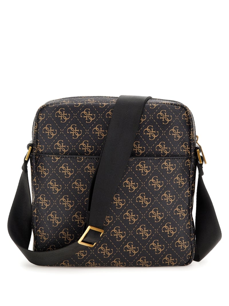 Guess Vezzola Smart Top Zip Square Crossbody - Brocade Blue Guess Vezzola Smart Top Zip Square Crossbody - Brocade Blue