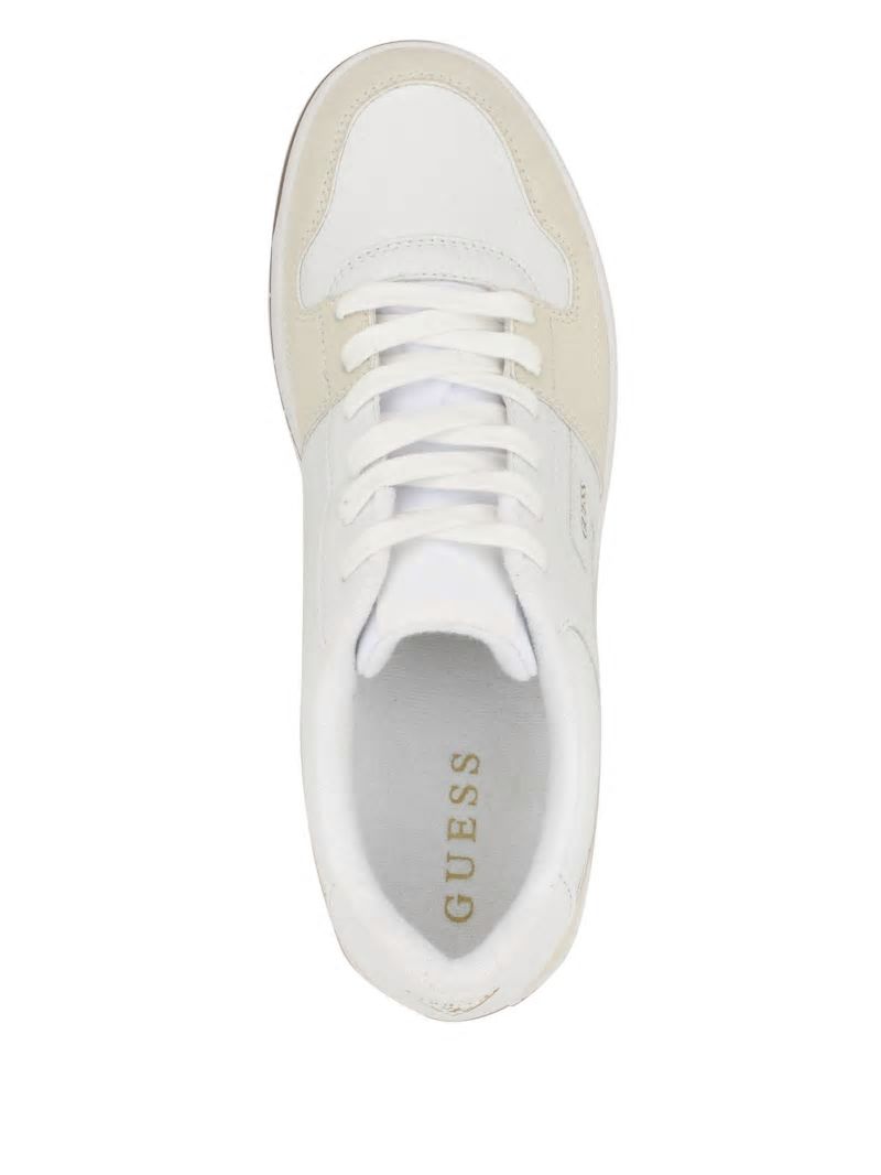 Guess Tinobal G Low-Top Sneakers - Light Grey Guess Tinobal G Low-Top Sneakers - Light Grey