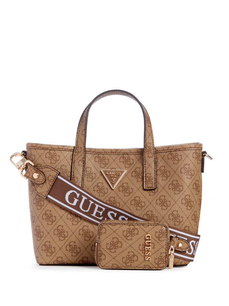 Guess Latona Quattro G Mini Tote Set - Latte Logo Guess Latona Quattro G Mini Tote Set - Latte Logo