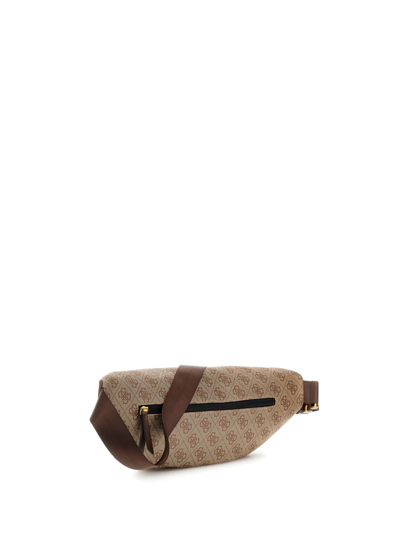 Guess Vezzola Eco Quattro G Bum Bag - Brown
