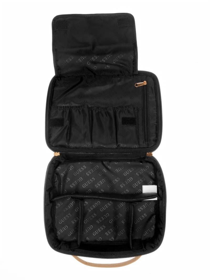 Guess Wilder Peony Cosmetic Case - Brown Guess Wilder Peony Cosmetic Case - Brown