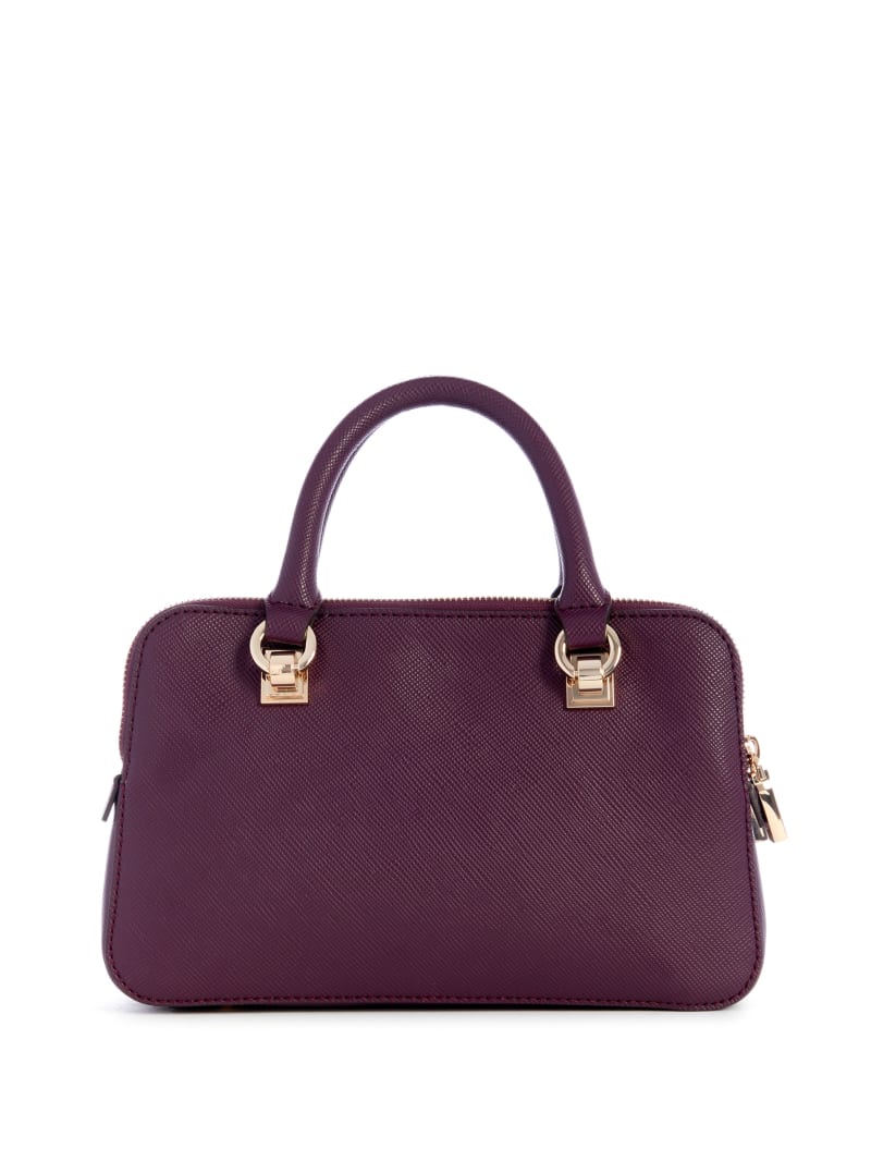 Guess Brynlee Small Status Satchel - Plu Guess Brynlee Small Status Satchel - Plu