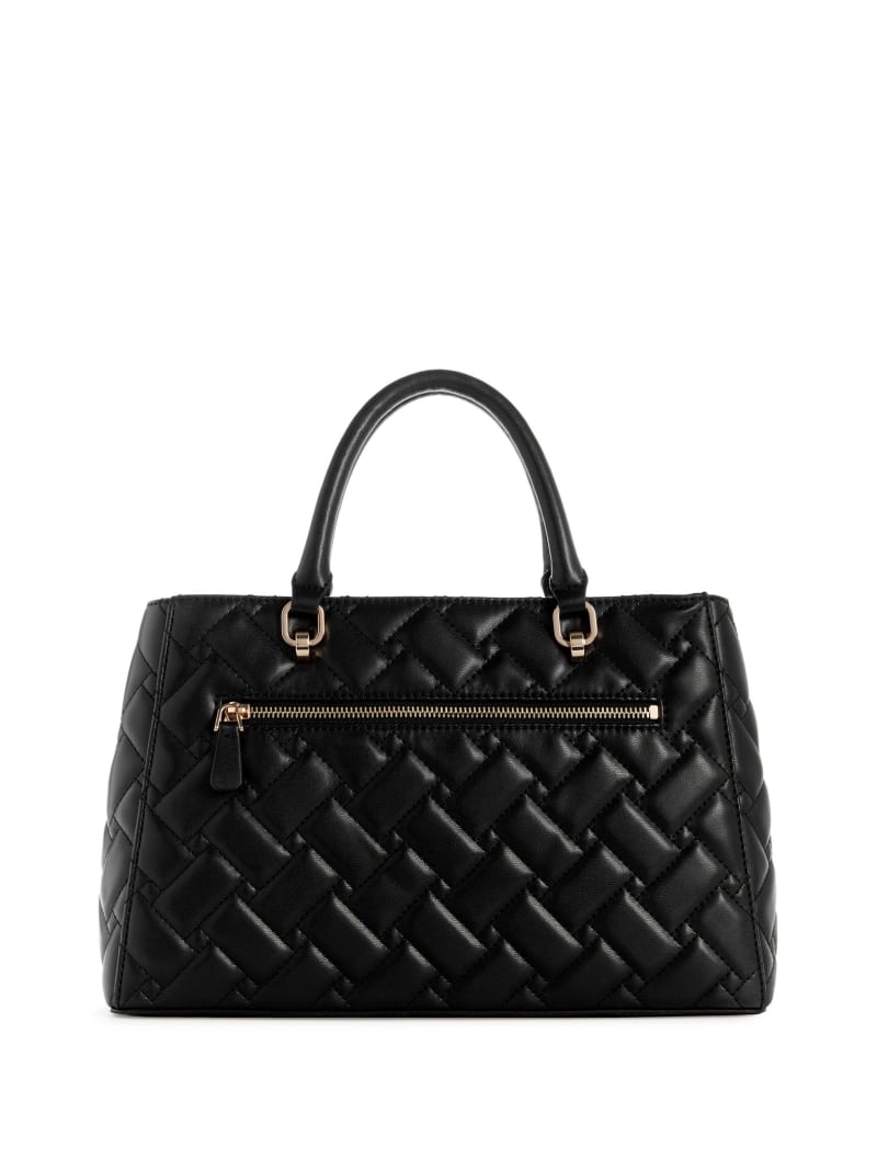 Guess Alanna Girlfriend Satchel - Black Guess Alanna Girlfriend Satchel - Black