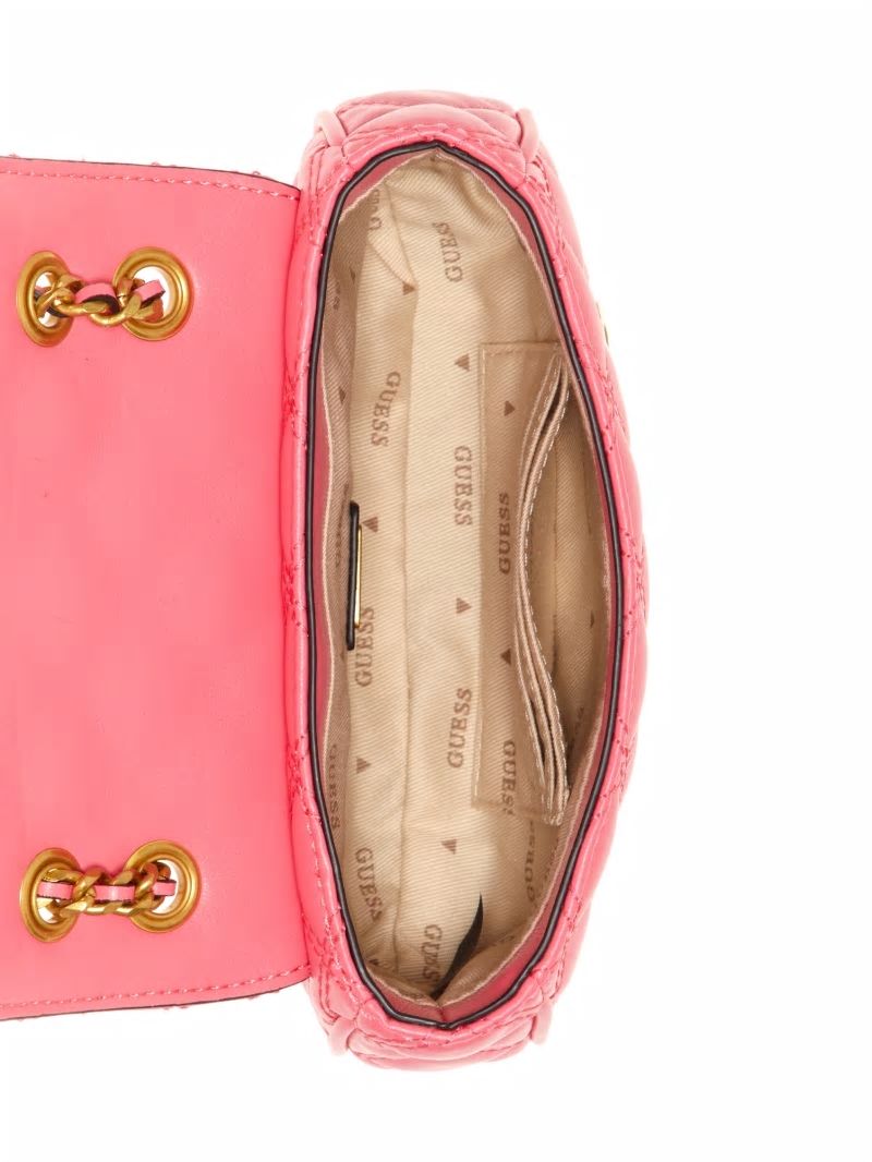 Guess Giully Mini Convertible Crossbody - Watermelon Guess Giully Mini Convertible Crossbody - Watermelon