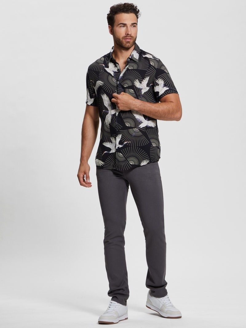 Guess Eco Crane Shirt - Soaring Crane Guess Eco Crane Shirt - Soaring Crane