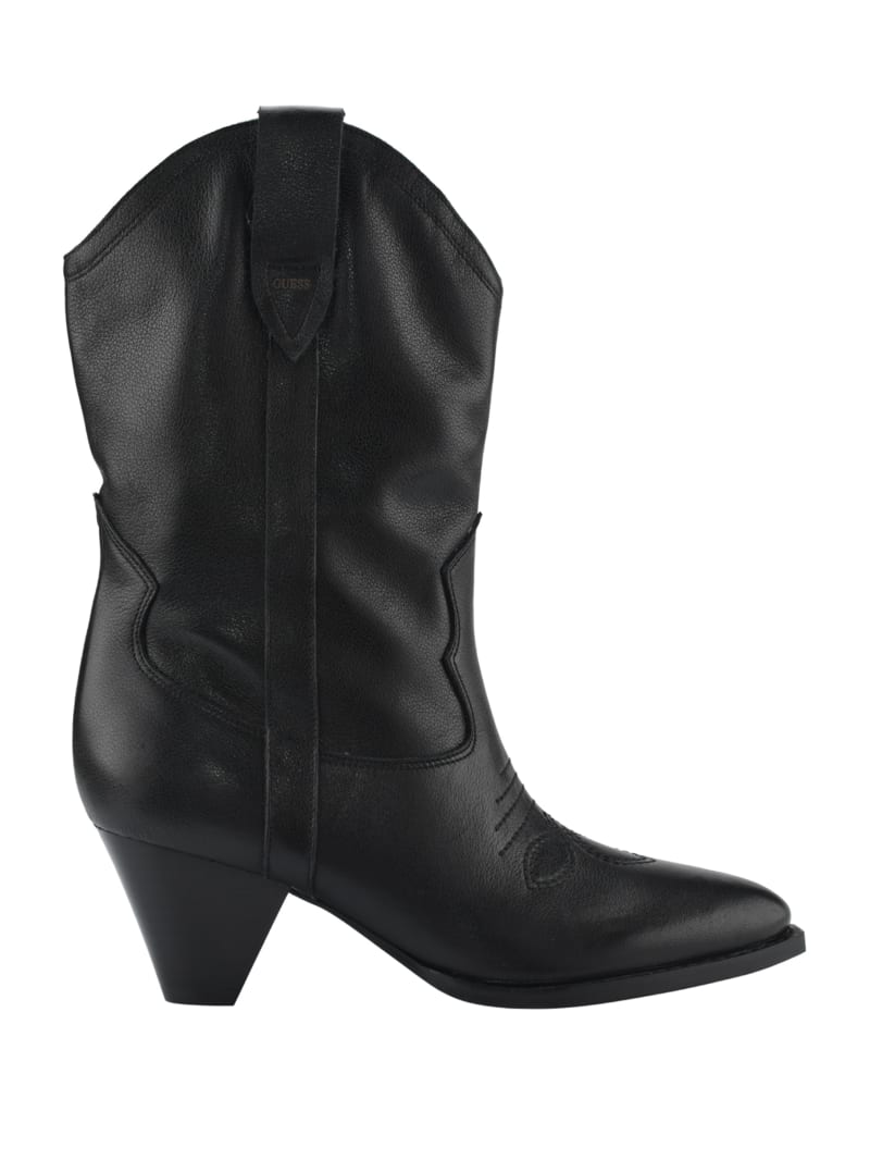 Guess Odilia Cowboy Boots - Black 002 Guess Odilia Cowboy Boots - Black 002