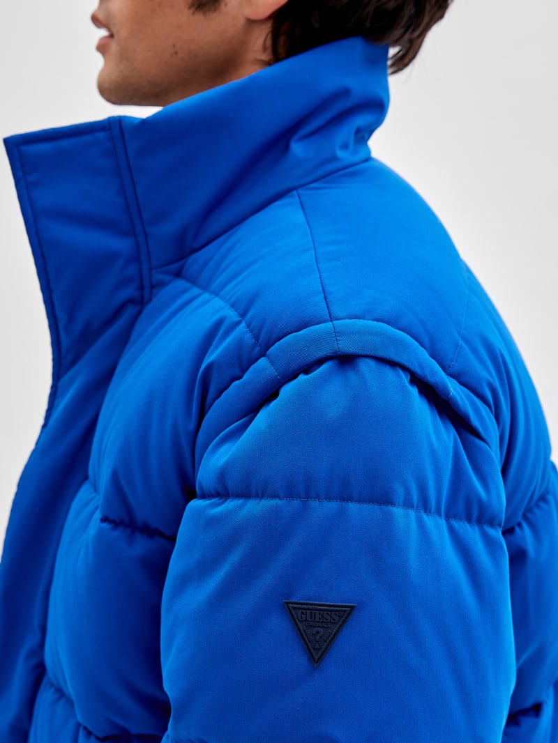 Guess GUESS Originals Puffer Jacket - Bright Zaffre Guess GUESS Originals Puffer Jacket - Bright Zaffre