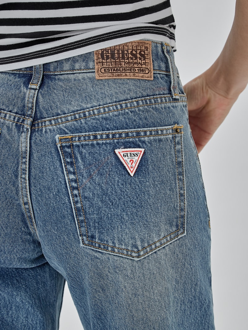 Guess GUESS Originals Kit Straight Jeans - Go Fez Medium Wash Guess GUESS Originals Kit Straight Jeans - Go Fez Medium Wash
