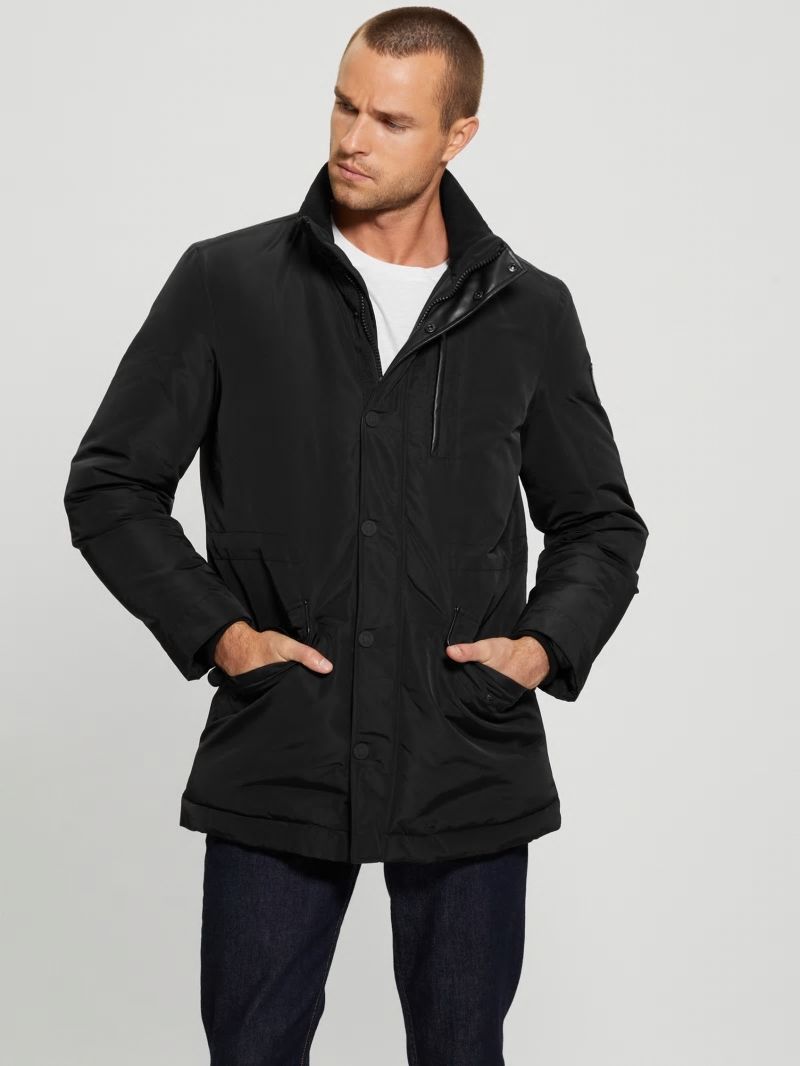 Guess Eco Real Down Parka - Black Guess Eco Real Down Parka - Black