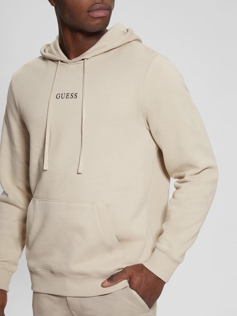 Guess Eco Roy Logo Hoodie - Nomad Guess Eco Roy Logo Hoodie - Nomad