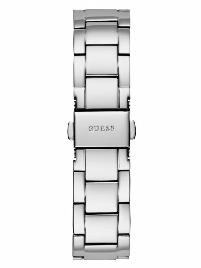Guess Baroness Silver-Tone Multifunction Watch - Silver Guess Baroness Silver-Tone Multifunction Watch - Silver
