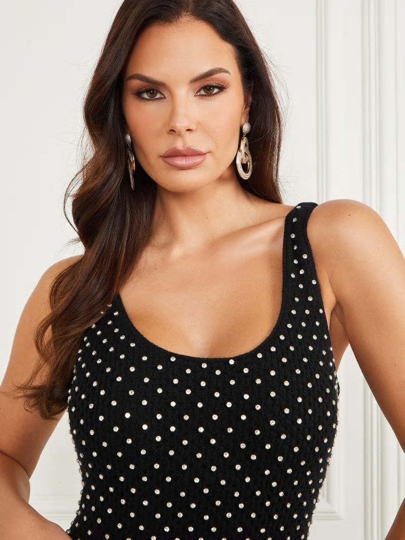 Guess Marylin Sequin Dress - Black Guess Marylin Sequin Dress - Black