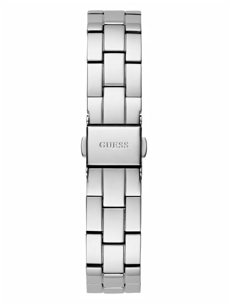 Guess Silver-Tone Analog Watch - Silver Guess Silver-Tone Analog Watch - Silver