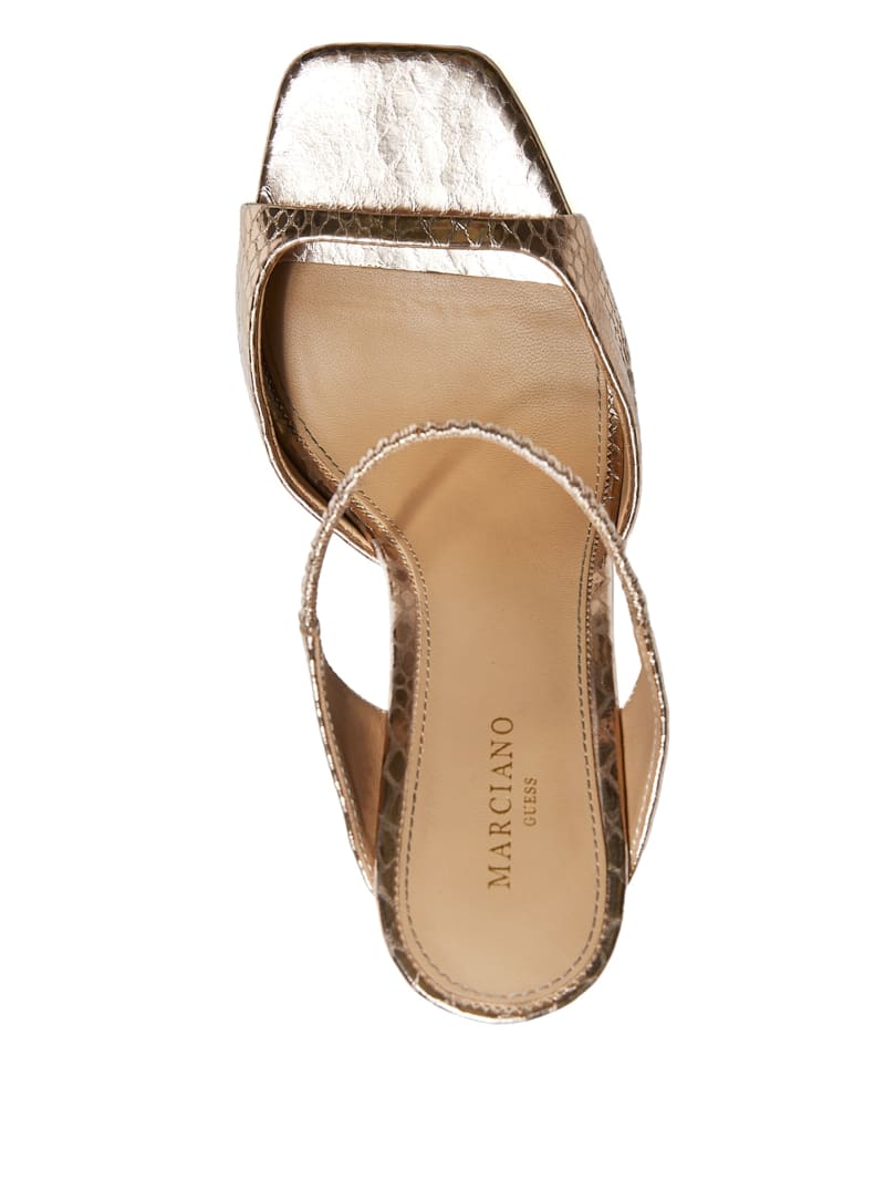 Guess Brielle Satin Sandal - Rose Gold Guess Brielle Satin Sandal - Rose Gold