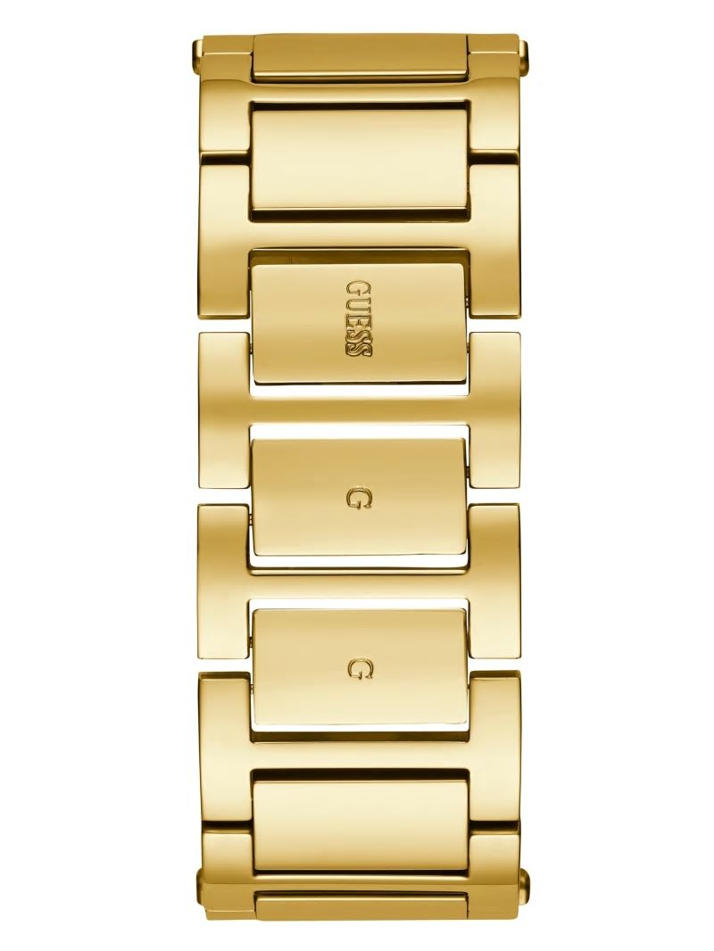 Guess Gold-Tone and Crystals Bangle Watch - Gold Guess Gold-Tone and Crystals Bangle Watch - Gold